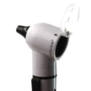 Otoscopio Riester E-SCOPE luz halógena Fibra óptica blanco