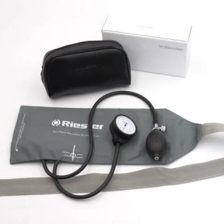 Riester exacta® – Esfigmomanómetro aneroide de dos tubos (Ø 49 mm)