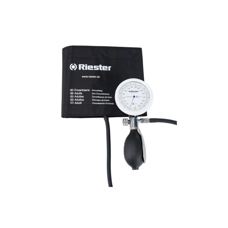 Riester precisa® N shock-proof – Esfigmomanómetro aneroide de mano (Ø 63 mm)