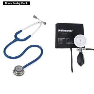 Pack Fonendoscopio Littmann Classic III + Tensiómetro Riester Precisa