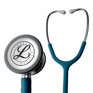 Fonendoscopio Littmann Classic III 5623C azul caribe con acabado satinado