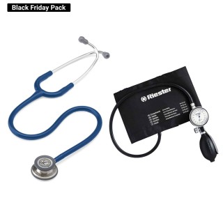 Pack Fonendoscopio Littmann Classic III + Tensiómetro Riester Precisa