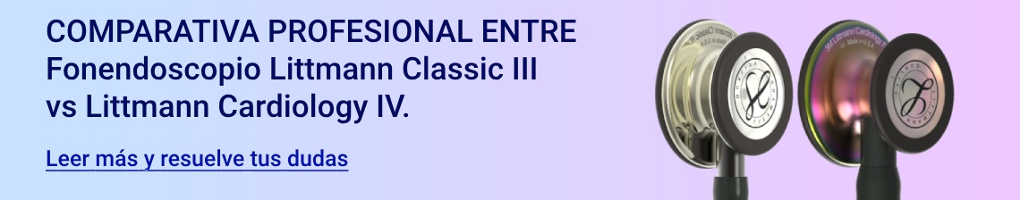 Comparacion fonendoscopios LIttmann Classic III y Cardiology IV centralmedicos.com