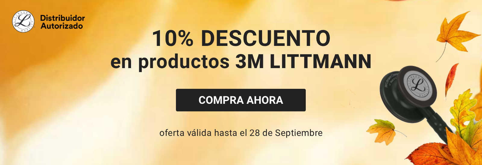 Oferta Littmann 10% Septiembre